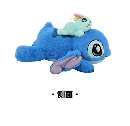 60/80/100cm Big Size Stitch Disney Anime Plush Stuffed Doll Kawaii Room Decoration Plushies Children's Pillow Holiday Gift