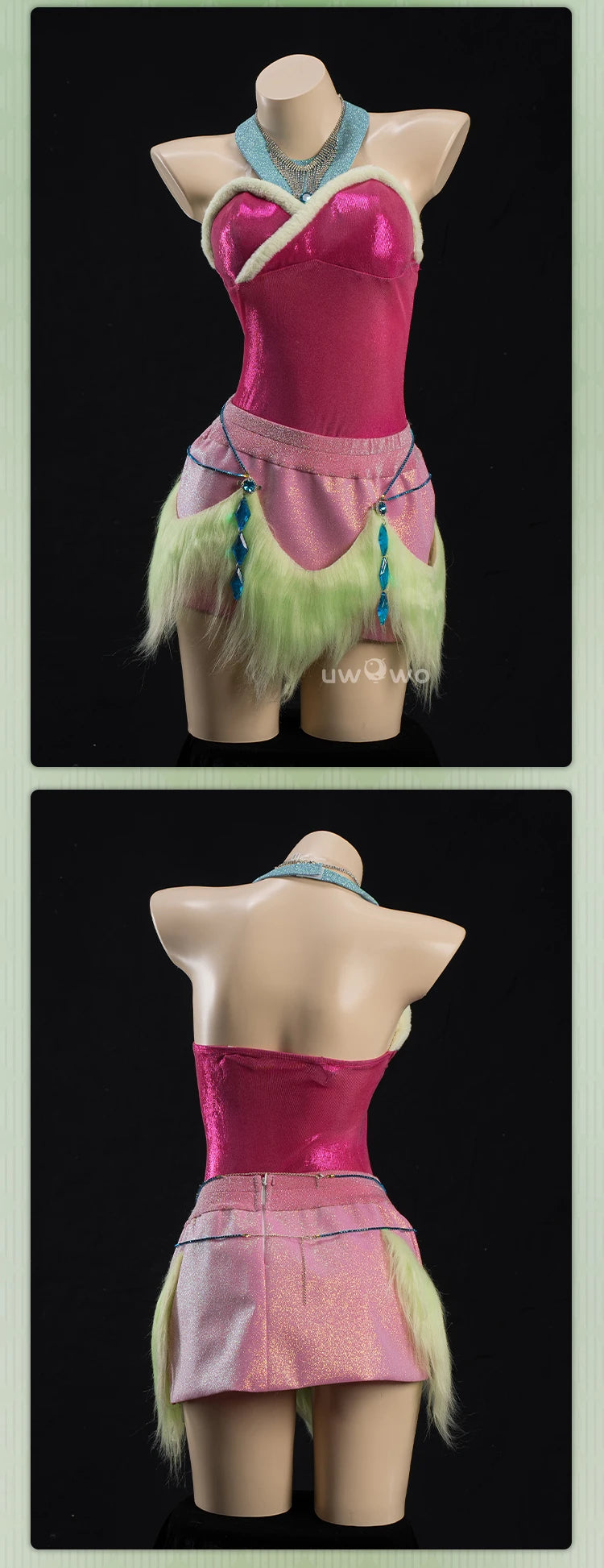 PRE SALE UWOWO Flora Cosplay Anime Flora S4 Winter Fairy Club Transformation Cosplay Costume S-3XL Halloween Costume