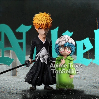 2.36in/6cm Anime Bleach Figure Neliel Tu Oderschvank Action Figure PVC Statue Collection Model Toys Gifts