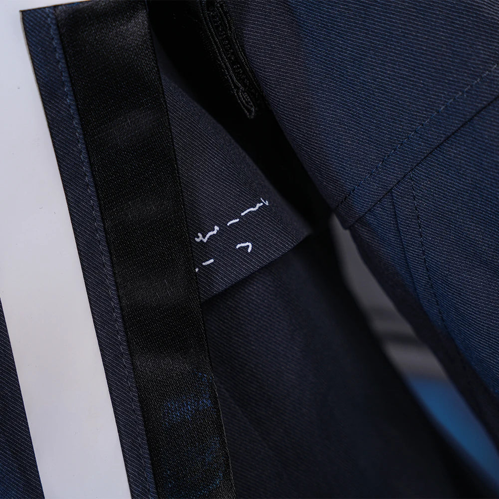 Wuthering Waves Chisa Cosplay Costume Wig Jacket Uniform Headwear Tattoo Sticker Socks Halloween Party for Women Girls Accessory