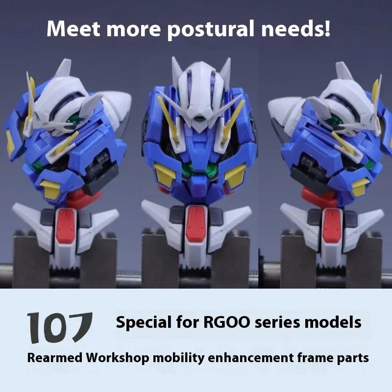 In Stock 107 Model Kits Reinforced Movable Frame Modified Parts For RG00 All Series Mobile Suit Model Details Replacement Parts