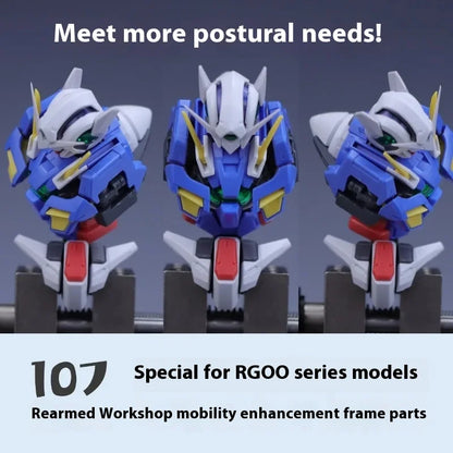 In Stock 107 Model Kits Reinforced Movable Frame Modified Parts For RG00 All Series Mobile Suit Model Details Replacement Parts