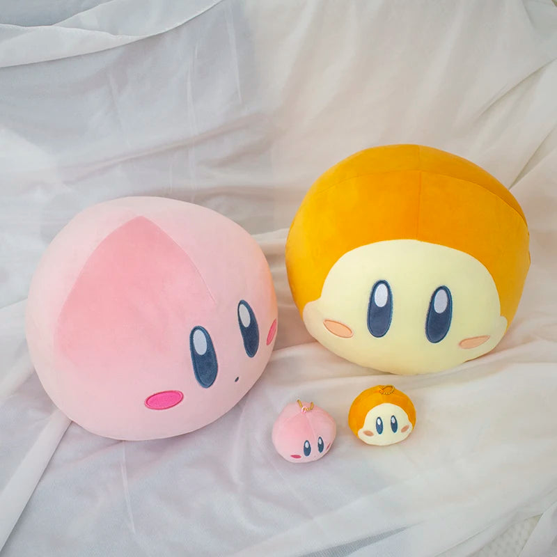 Cute Soft Kirby Plush Toy Kawaii Japanese Anime Doll Stuffed Waddle Dee Plushies Throw Pillow Bag Pendant Birthday Gifts Girl