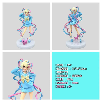 Pretty Girl Super Angel-Chan - Premium Anime Figurine Cute Vtuber Girl Collectible Model Decoration Perfect Gift For Anime