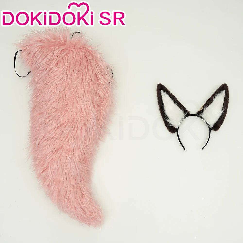 IN STOCK Fugue Cosplay Costume Game Honkai:Star Rail DokiDoki-SR Honkai Women Costume Tingyun Fugue Cosplay Ears Tail Christmas