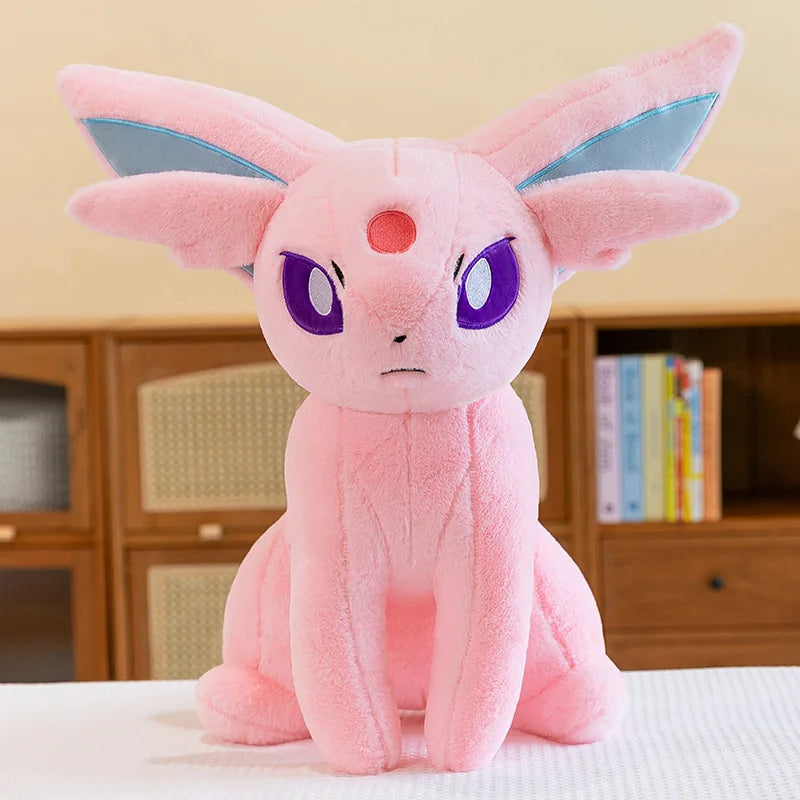 40/70cm Espeon Pokemon Plush Toys Large Anime Doll Pillow Cartoon Giant Pokémon Eifie Plushie Stuffed Gift for Kids Christmas