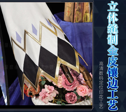 iCoser Honkai Star Rail Cerydra Cosplay Costume Wig Dress Uniform Amphoreus Halloween Party for Women Girls Festival Cos Props