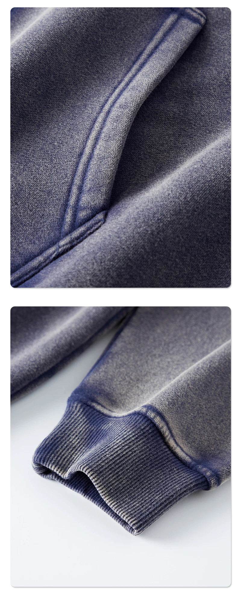 ZODF New Winter Men Batik Washed Zipper Hoodies Women Unisex Loose Thick Warm 360gsm Fleece Hooded Coat Sweatpants Set HY0713