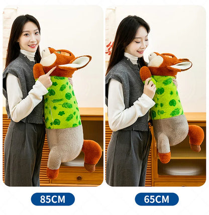 85/105/125cm Super Big Size Judy Hopps Zootopia Anime Plush Stuffed Doll Kawaii Nick Wilde Plushies Children Pillow Holiday Gift