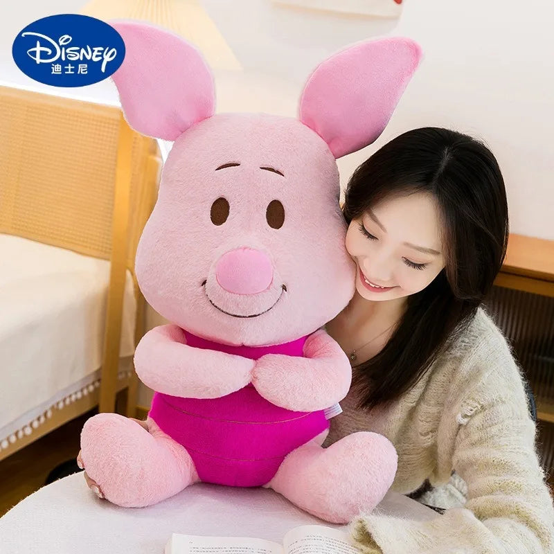 60/80/100cm Super Big Size Piglet Disney Anime Plush Stuffed Doll Kawaii Room Decoration Plushies Children's Pillow Holiday Gift