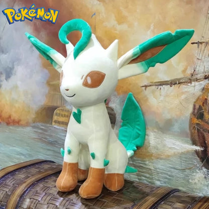 50CM Pokemon Plushies Leafeon Cartoon Anime Stuffed Pocket Monster Kawaii Ornament Comfortable Soft Doll Children's Toys Gift