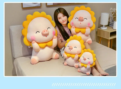 40-70cm Cute Pig Plush Toys Soft Stuffed Animal Pillow Kawaii Plushies Home Decoration Children Birthday Gift Doll for Kid Girl