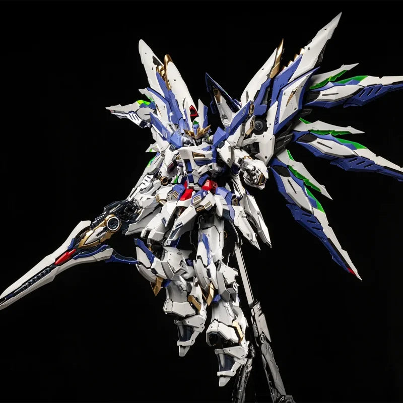 1/72 Sky Defender Alloy Skeleton Action Figure High Detail Detachable Parts POM Assmbly Model Trendy Toy Desktop Decore Boy Gift