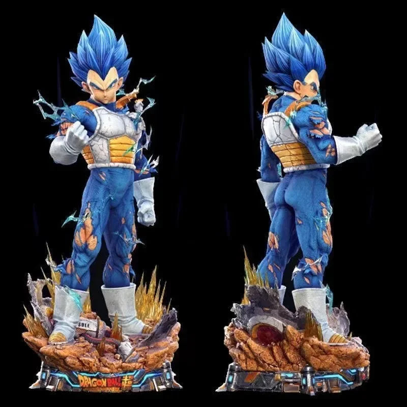 23cm Dragon Ball Anime Figures Demonize Vegeta Super SaiyanPvc Model Statue Doll Collection Decoration Ornaments Toys Gift