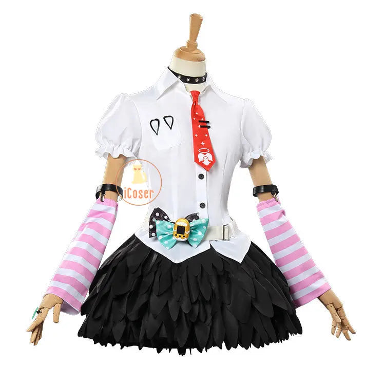 Chinatsu Remiel Cosplay Costume Skirt Uniform Angels of Delusion Zenless Zone Zero Halloween Party for Women Girls Carnival Prop