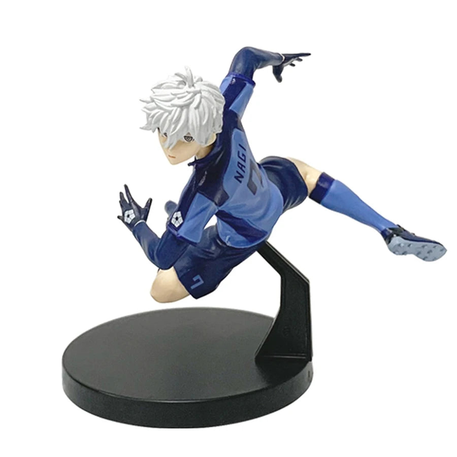 14cm Blue Lock Anime Figure Full Dress Nagi Seishirou Handsome Mikage Reo Action Figure Room Decorations Collection Model Toys