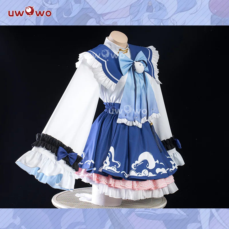 LAST BATCH UWOWO Genshin Impact Fanart Furina Chinese Style Lolita Dress Cosplay Costume