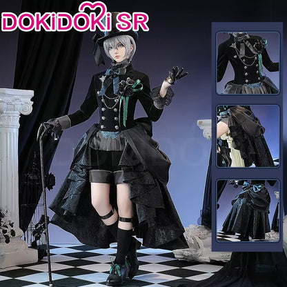 IN STOCK Ciel Phantomhive Cosplay Costume Anime DokiDoki-SR Ciel Black Rose Costume Men Cosplay Halloween