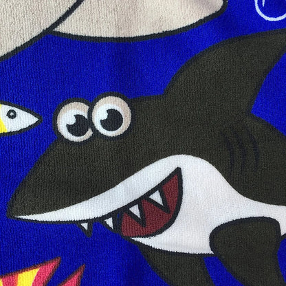 Baby Bathing Towels Boys Hooded Microfiber Minnie Bath Robes for Girls Kids Beach Towel Stitch Mickey Cape Towels Poncho