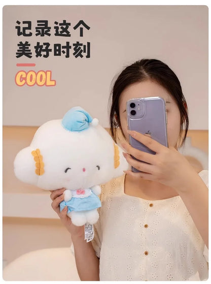 Genuine Sanrio New Kawaii Cute Cogimyun Kogimyun Plush Keychain Stuffed Plush Toy Small Pendant Keyring Birthday Gifts For Girls