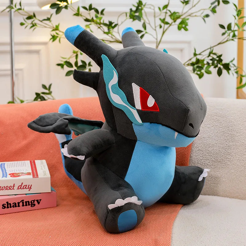 Pokemon Z-A Plush Pikachu Mega Charizard X Doll Charmander Charmeleon Toy Venusaur Bulbasaur Ivysaur