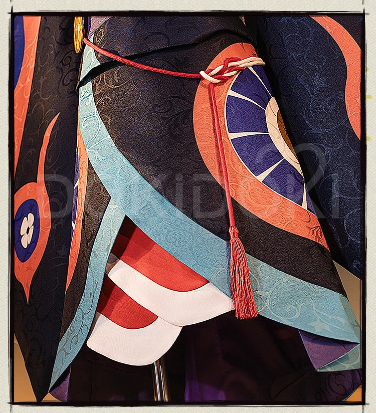 IN STOCK Kusuriuri Cosplay Costume Anime Mononoke【S-3XL】DokiDoki-R Men Kimono Costume Kusuriuri Cosplay Halloween