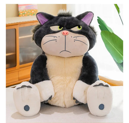45/60/80cm Big Size Disney Lucifer Kawaii Anime Plush Stuffed Doll Room Decoration Cartoon Plushie Pillow Ornament Children Gift