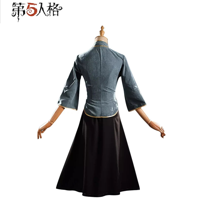 Identity V Antiquarian Qi Shiyi Costume Adult Polyester Set