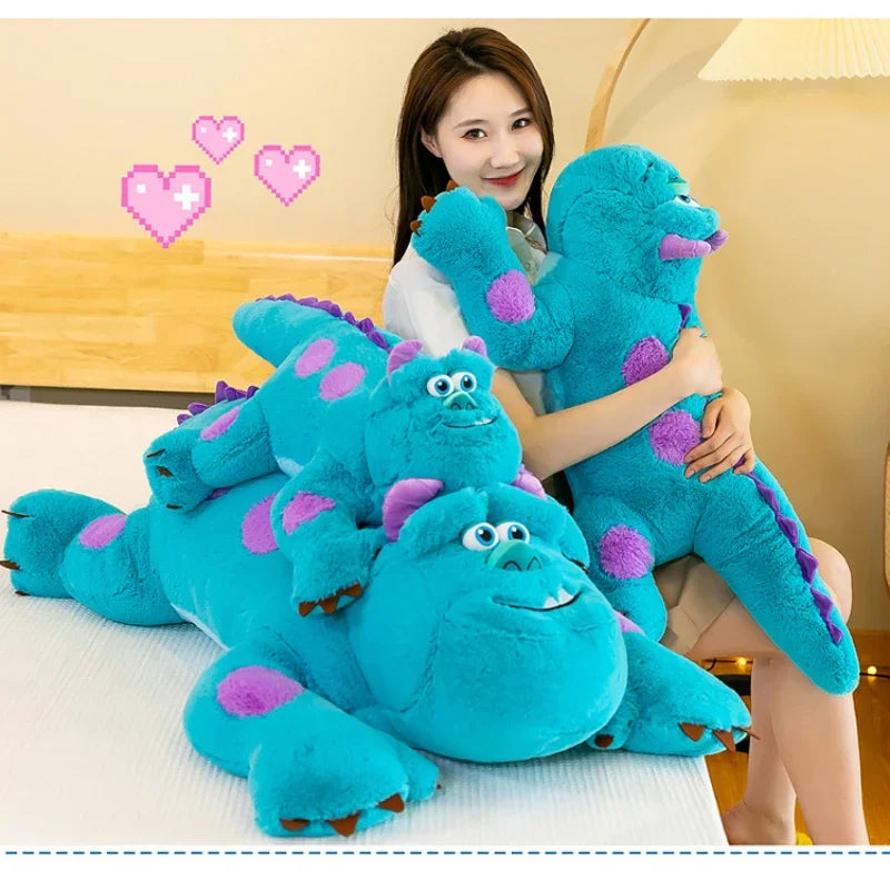135cm Disney Large James P. Sullivan Stuffed Toys Monsters University Inc. Plush Dolls Kawaii Pillow Hugs With Anime Ornamental