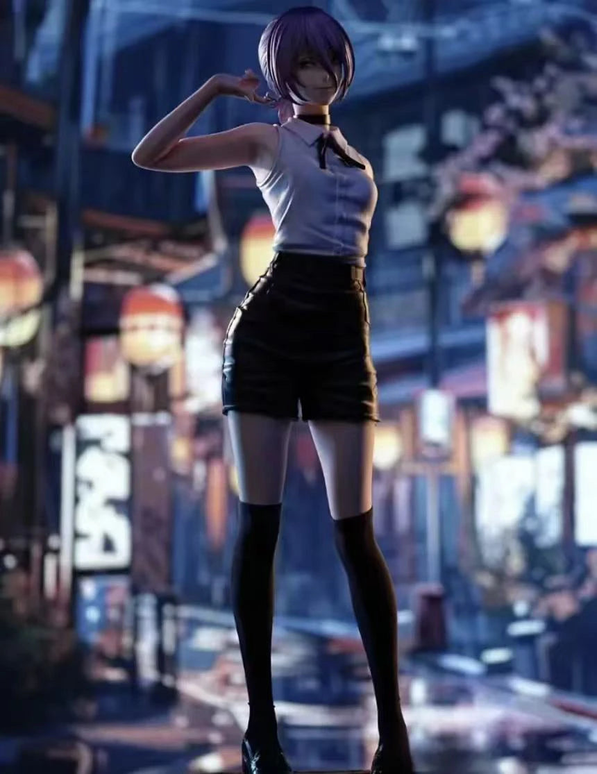 In Stock Chainsaw Man Reze Reese Devil Series Sexy Girl Pvc Statue Anime Figurine Model Desktop Ornament Collection Toys Gifts