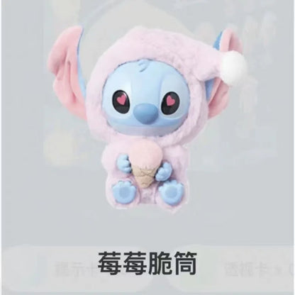 Stitch Eat Something Before Sleep Series Blind Box Toy Mystery Box Anime Figure Stitch Doll Pendant Ornaments Kid Christmas Gift