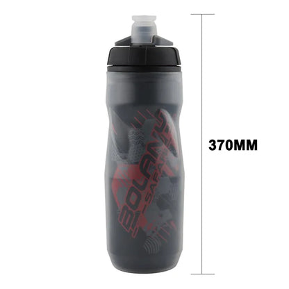 Bolany 600ml Mountain Cycling Water Bottle PP5 Double-Layer Insulated Leak-Proof Outdoor Sports Cup