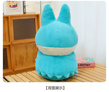 45/60/80cm Big Size Pokemon Snow Lax Anime Plush Stuffed Doll Room Decoration Plushies Kawaii Pillow Ornaments Children's Gifts