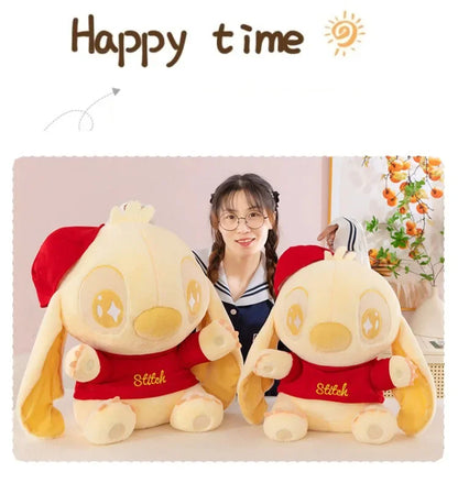 35/60CM Disney Lilo & Stitch Doll Cartoon Plush Toy Cute Anime Soft Stuffed Kawaii Golden Stich Plushie Kids Birthday Gifts