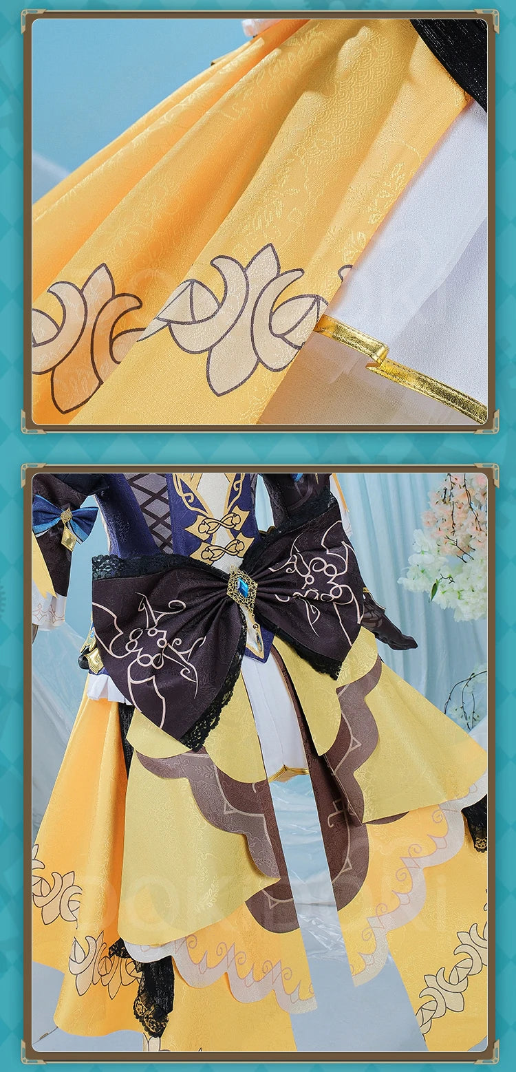 IN STOCK Furina Navia Focalors Cosplay Costume Game Genshin Impact【XS-3XL】DokiDoki-N Women Cosplay Fontaine Furina Plus Size