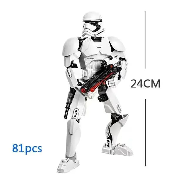 In Stock Stars Wars Action Figure General Robot Grievous With Lightsaber Hilt Combat Weapon Anime Figure Model Toy Kids Gifts