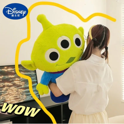 50/70/90cm Super Big Size Alien Disney Cartoon Anime Plush Stuffed Doll Cute Room Decorated Plushie Children Pillow Holiday Gift