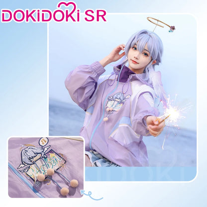 Aventurine Blade Robin Firefly Sparkle Feixiao Doujin Cosplay Costume Game Honkai: Star Rail DokiDoki-SR HSR Sunscreen Jacket