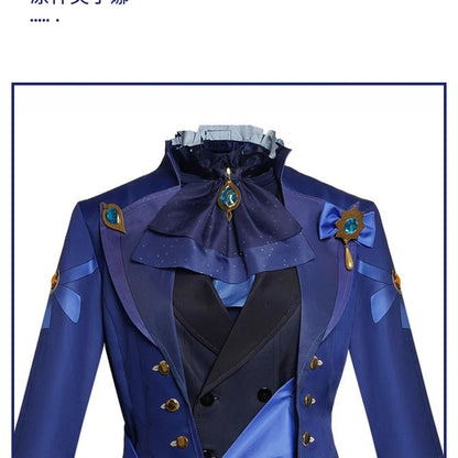 Genshin Impact Furina Cosplay Costume Set Polyester
