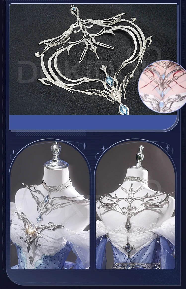 Heroine MC Deepsea Waves Cosplay Costume Game Love and Deepspace DokiDoki-SR Bride of the Sea God Rafayel Cosplay