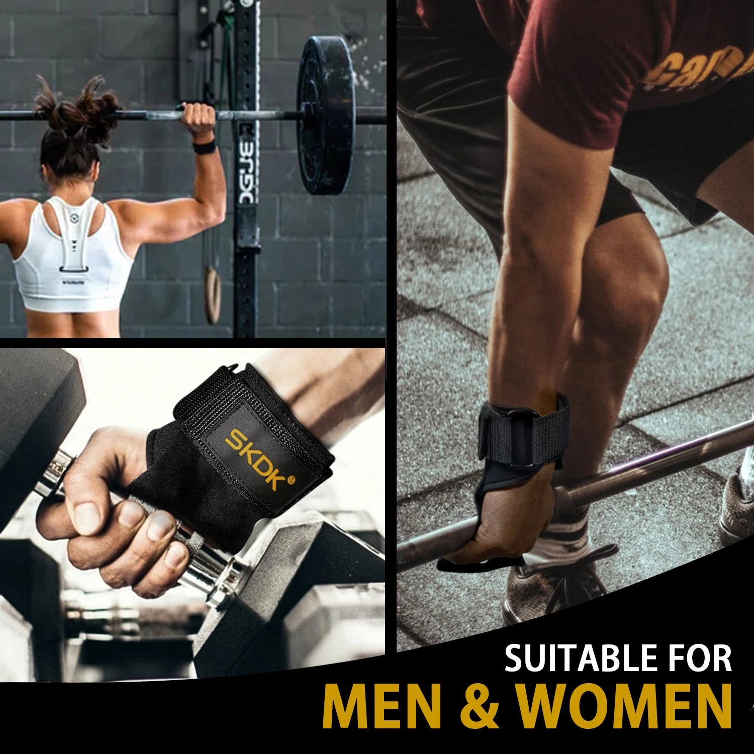 Codex Cowhide Gym Gloves Grips for Weightlifting Pull-Ups Kettlebell Training and Gymnastics Hand Protection