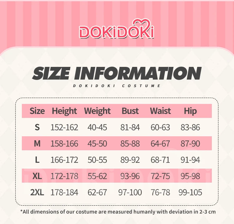 IN STOCK Nikki Cosplay Costume Game Infinity Nikki【S-3XL】DokiDoki-N Women Pink Blue Dress Nikki Cosplay Plus Size