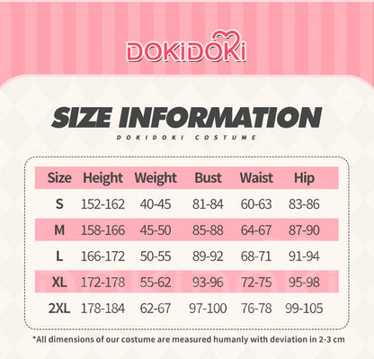 IN STOCK Nikki Cosplay Costume Game Infinity Nikki【S-3XL】DokiDoki-N Women Pink Blue Dress Nikki Cosplay Plus Size