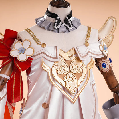 Honkai Star Rail Tribbie Cosplay Costume Wig Dress Uniform Headwear Wings Game Props Halloween Party for Women Girls Carnival
