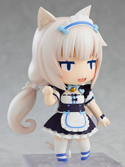 Anime NEKOPARA Figure OB11 #1238 Chocolates Vanilla Action Figure Cat Style Model PVC Static Toys Gift Doll Cat Maid 10cm