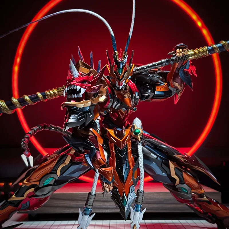 MOTOR NUCLEAR MNQ-XH08 Monkey King Sun WuKong Series ABS Alloy Skeleton Action Figure Fully Poseable Assembly Model Toy Boy Gift