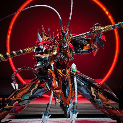 MOTOR NUCLEAR MNQ-XH08 Monkey King Sun WuKong Series ABS Alloy Skeleton Action Figure Fully Poseable Assembly Model Toy Boy Gift