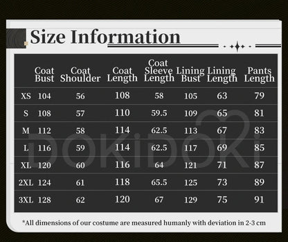 Enjin Cosplay Costume Anime Gachiakuta Cosplay【XS-3XL】DokiDoki-R Enjin Costume Windbreaker Janitor Men Bag Toge Wig Plus Size