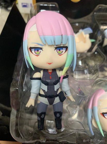 10cm Cyberpunk：Edgerunners Anime Figure #2109 Super Hacker Lucy Action Figure David Martinez Figurine Collection Model Doll Toys