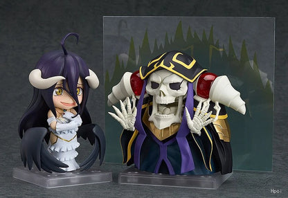 10cm #642 Albedo Anime Figure OverLord #631 Ainz Ooal Gown Action Figure Sexy Girl Figurine PVC Collection Model Doll Toys